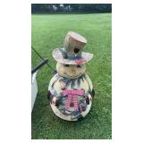 Snowman Birdhouse Decor