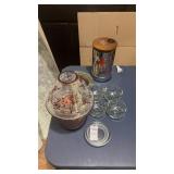 Candle and Candle Dishes