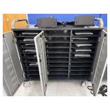 Anthro AV cart with 11 HP Elite laptops and