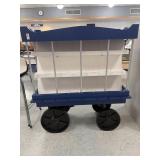 Double sided book truck/cart 4 ft by 2 ft
