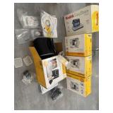 Kodak EasyShare camera dock kit and empty boxes