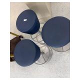 Lot of 3 stools