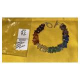Chunky gemstone bracelet