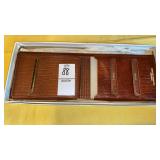 New vintage Genuine top grain leather wallet