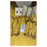 Monet elegant crystal necklaces bracelets