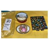 Small purse/ travel Pillboxes