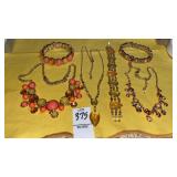 (3) Napier Necklace & bracelet sets