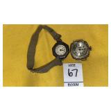 (2) Art Deco (no crystals) wristwatches: Ralo -