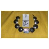 WW2 foreign coin ID bracelet