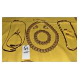 Trifari Monet & unmarked necklace sets