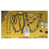 Vintage necklaces clip earrings bracelets