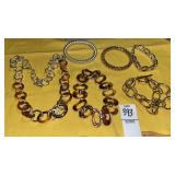 Liz Claiborne necklace bracelet, other bracelets