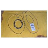 Napier silver & Goldtone necklaces bracelets