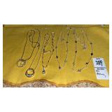 925 sterling necklaces crystals colored stones
