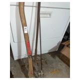 Vintage fishing rod, replacement handle & rake