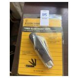 Klein Tool Three Blade Pocket Knife