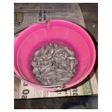 Lot of fishing bank sinkers