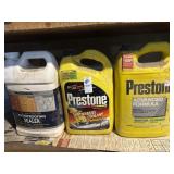 Lot of antifreeze/coolant and sealer basically
