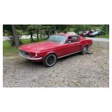 1967 Ford Mustang, VIN: 7T02C175072, 77,485 miles