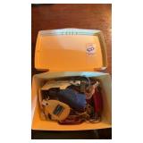 Plastic box of miscellaneous keys