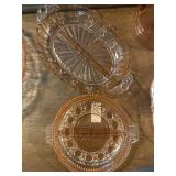 Vintage pink depression glass ï¿½ Peach Ballard ï¿½