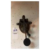Antique Morse code telegraph key