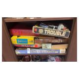 Assortment of board games