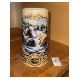Coors Banquet mountain waterfall beer stein