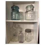 Vintage Ball canning jars, mason jar, and misc