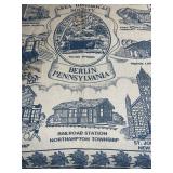 Berlin Pennsylvania knitted throw blanket