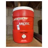 Vintage red Artic water cooler