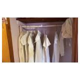 Vintage handmade white cloth female clothing