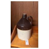 Vintage Sherwood Bros pottery 2-tone stoneware