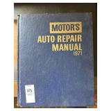 1971 Motorï¿½s Auto Repair Manual hardback book