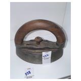 Antique cast iron sad-iron
