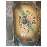 Lot of assorted serving trays