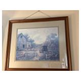 Framed ï¿½ Amish Life ï¿½ wall picture