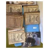 Lot of vintage Hagerstown Almanacks etc