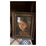 Vintage portrait of Gretel by Ferdinand Schauss