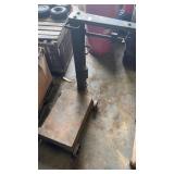 Vintage mechanical industrial platform floor