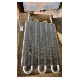 Aluminum tube and fin universal fluid cooler