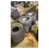 Turf Master and Carlisle 20x10.00-8NHS tires