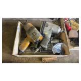 Tray Lot of Air Guns and pneumatic Parts