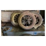 Antique steel poked wheels (5)