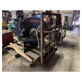 Metal industrial cart in wheels NO CONTENTS