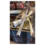 Crate of PVC Pipe and Fittings