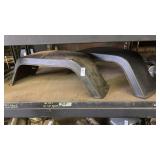 2 single axel square utility trailer fenders