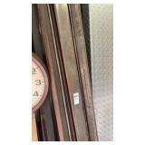Lot of assorted metal - rebar, door rails and