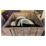 Crate of Truck Rims