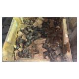 Container of Metal Fittings